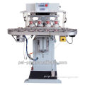 225-120C4 4 colors printing pad machine with conveyor
